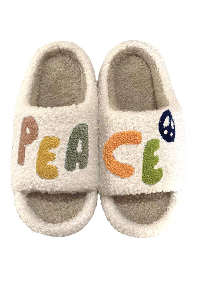 Open toe novelty slippers Miss Sparkling